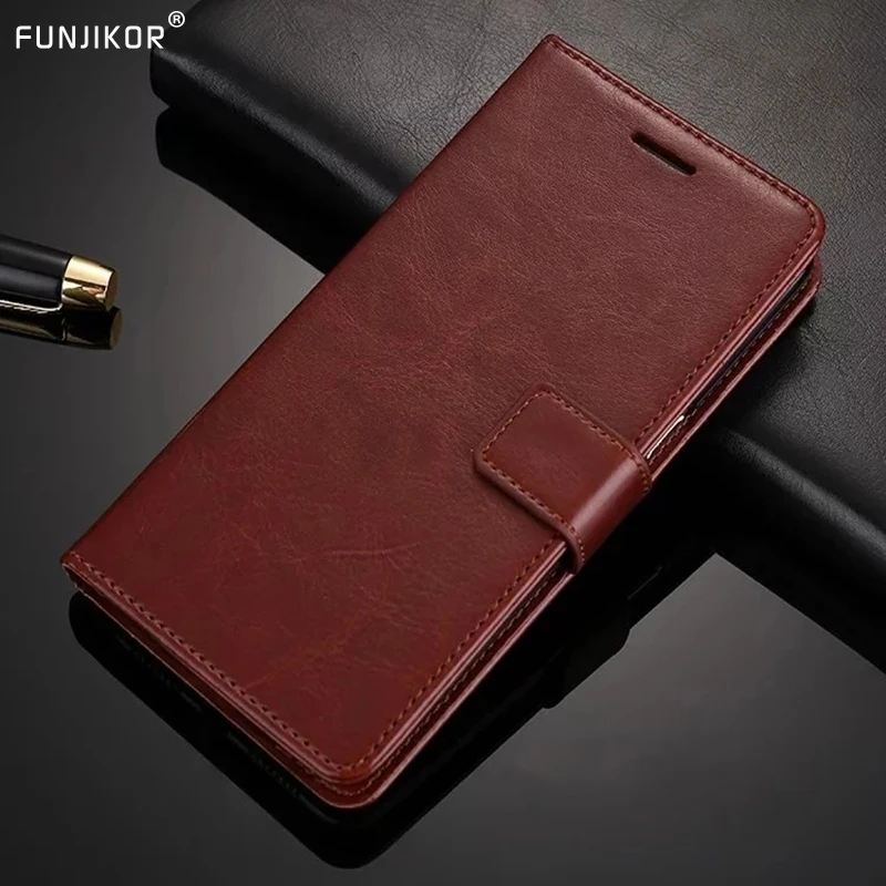 Роскошный кожаный чехол с откидной крышкой для Huawei Y6 Prime Y7 2019 дюйма Φ LX3 Honor 8A Pro