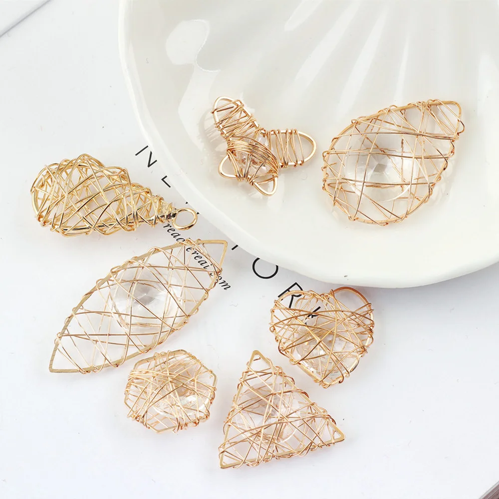 2pcs Multiple styles DIY Metal Zircon Earrings Pendant Geometry Golden Butterfly Love Diamond Peach Heart Accessories Decoration
2pcs Multiple styles DIY Metal Zircon Earrings Pendant Geometry Golden Butterfly Love Diamond Peach Heart Accessories Decoration
