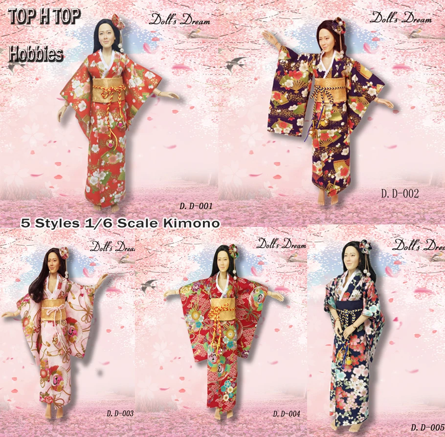 1/6 Female Clothes Custom Doll's Dream Cy Girl Japanese Kimono D001-D005 Girl Full Doll Hot Toys Fit 12" ferrite Action Figure
1/6 Female Clothes Custom Doll's Dream Cy Girl Japanese Kimono D001-D005 Girl Full Doll Hot Toys Fit 12" ferrite Action Figure