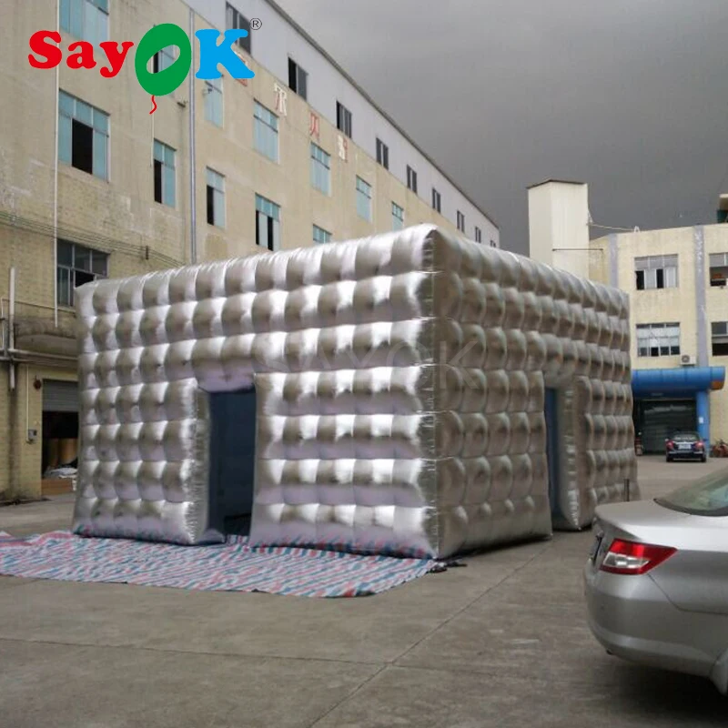 Надувная Праздничная палатка 8x8x5 строительных помещений, надувная кубическая палатка, надувная палатка для мероприятий с воздуходувкой дл...
Надувная Праздничная палатка 8x8x5 строительных помещений, надувная кубическая палатка, надувная палатка для мероприятий с воздуходувкой дл...