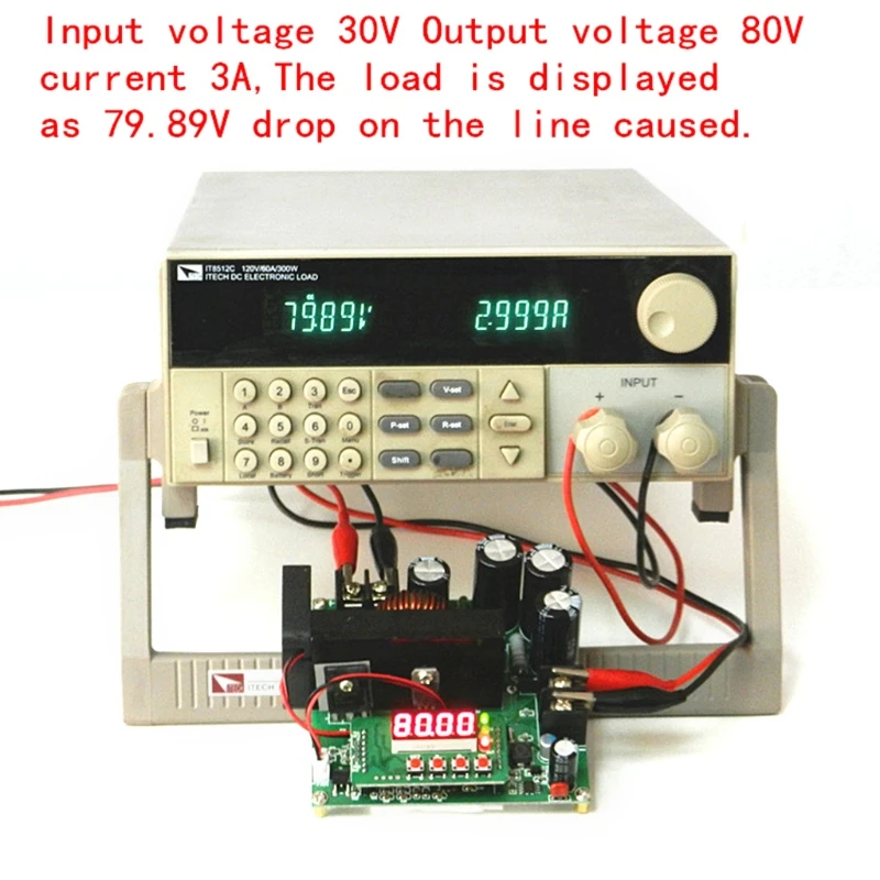 B900W DC Step-up Digital Control Module Boost Constant Voltage Current Converter Tools
B900W DC Step-up Digital Control Module Boost Constant Voltage Current Converter Tools