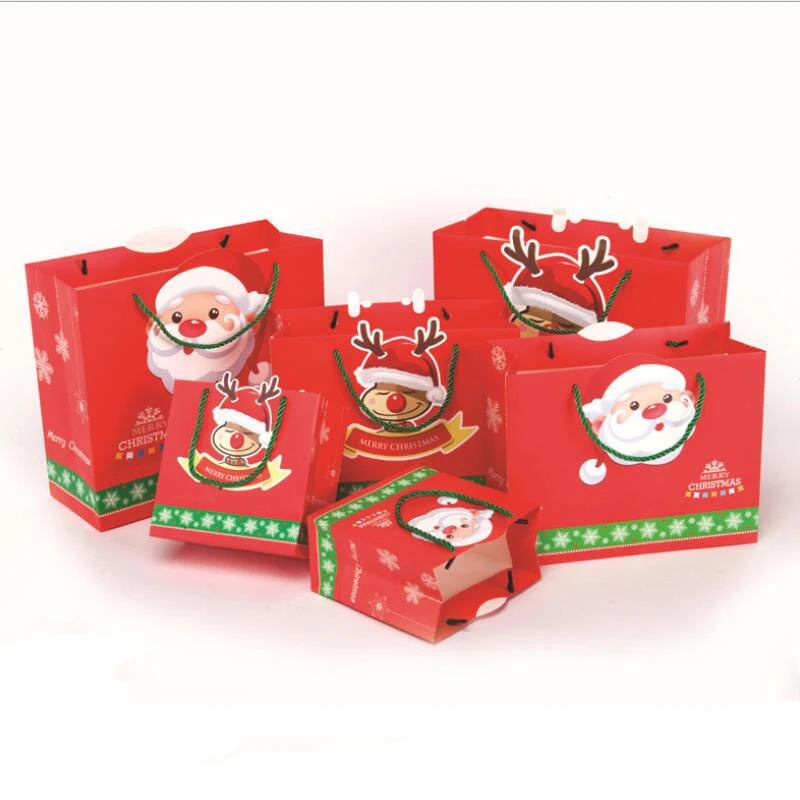 10pcs/lot Exquisite Holiday Paper Handbags Christmas Candy Gift Bag Merry Christmas Party Decoration Supplies
10pcs/lot Exquisite Holiday Paper Handbags Christmas Candy Gift Bag Merry Christmas Party Decoration Supplies
