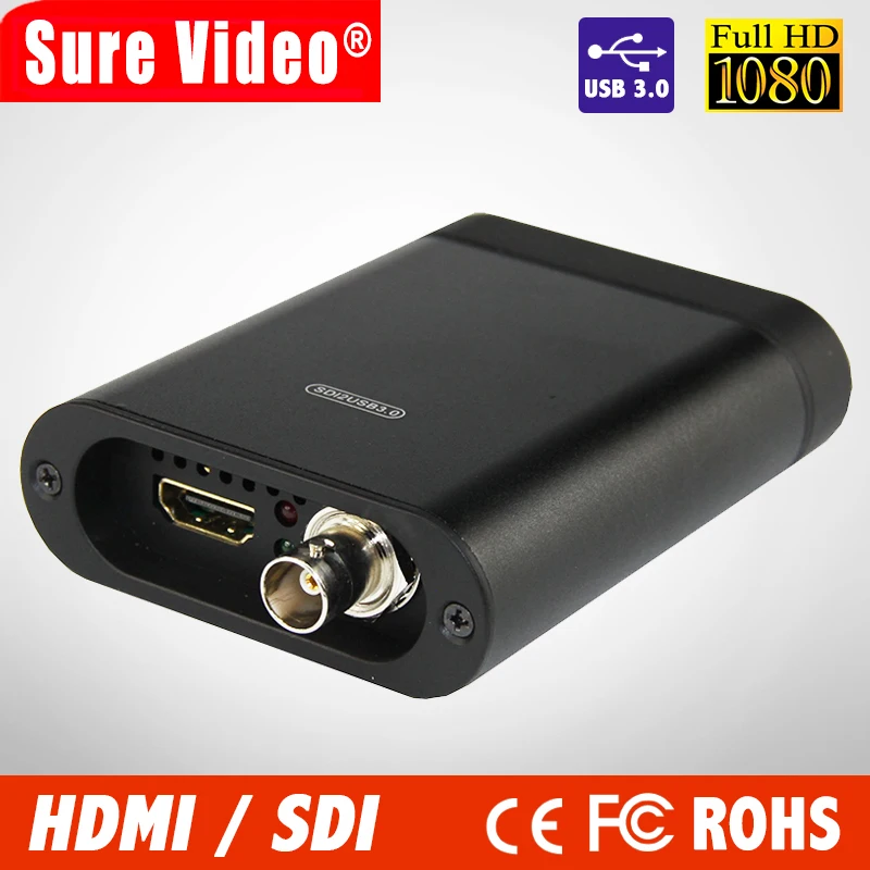 Full HD 1080P HDMI SDI Capture Card USB3.0 Game Capture Dongle HD Video Audio Grabber For Windows, Linux
Full HD 1080P HDMI SDI Capture Card USB3.0 Game Capture Dongle HD Video Audio Grabber For Windows, Linux