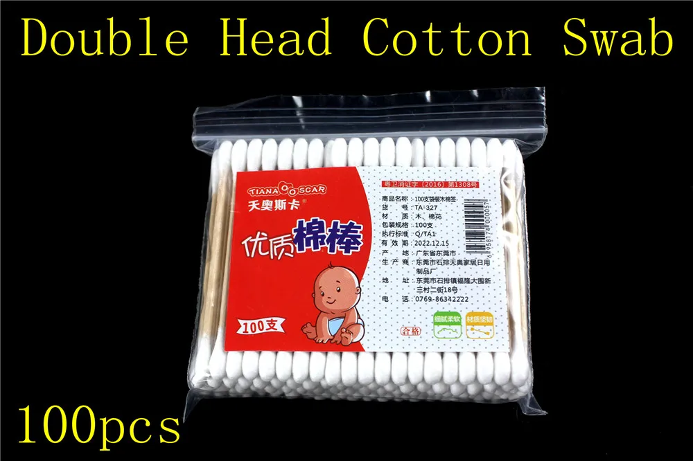 500pcs/ 5 Pack Double Head Cotton Swab Women Makeup Cotton Buds Tip For Medical Wood Sticks Nose Ears Cleaning Health Care Tools
500pcs/ 5 Pack Double Head Cotton Swab Women Makeup Cotton Buds Tip For Medical Wood Sticks Nose Ears Cleaning Health Care Tools