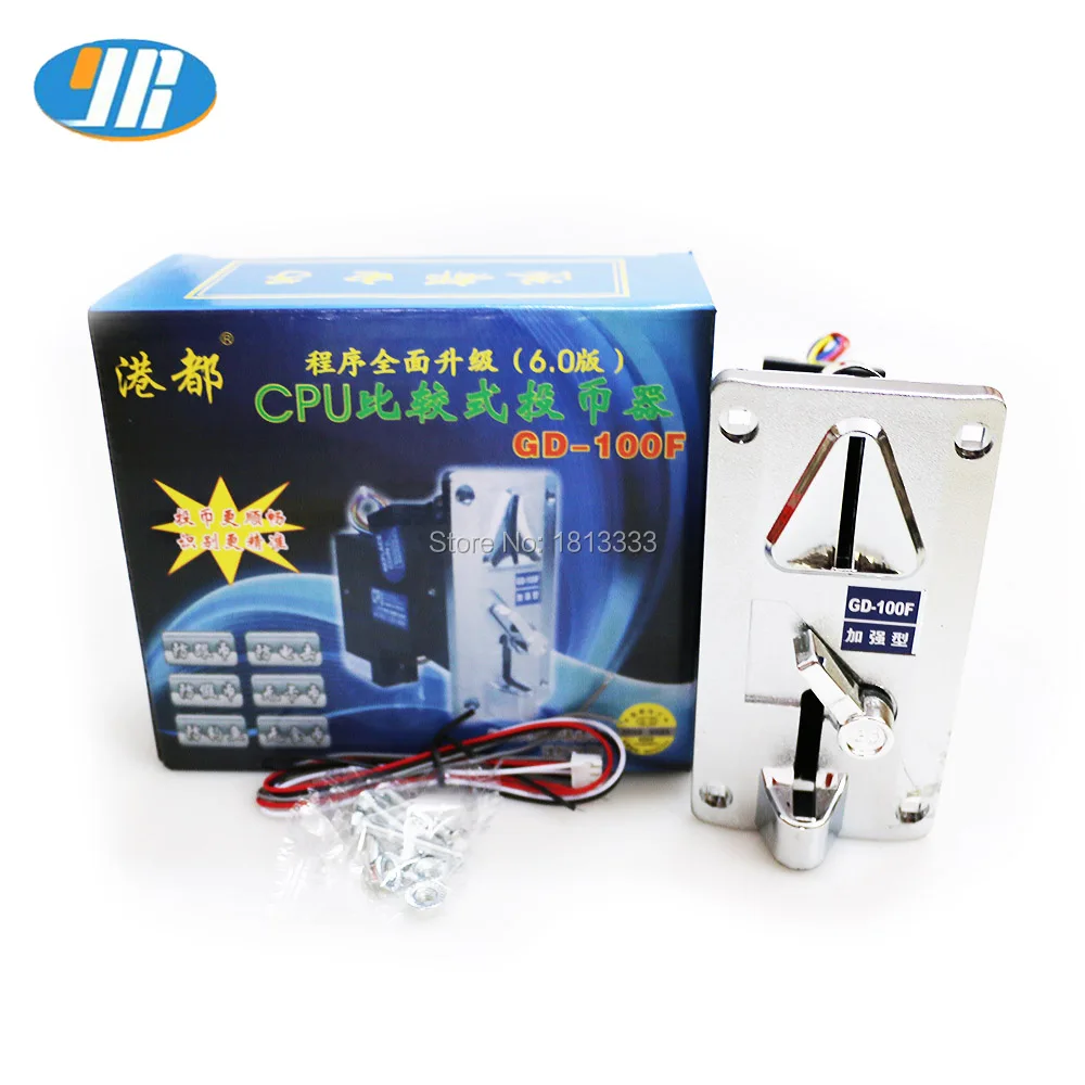 10Pcs GD100F Coin Acceptor CPU Electronic Coin Acceptor Token Selector For Arcade Games Machines Mario Game Parts
10Pcs GD100F Coin Acceptor CPU Electronic Coin Acceptor Token Selector For Arcade Games Machines Mario Game Parts
