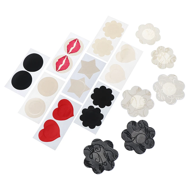 5 Pairs Disposable Soft Women's Nipple Covers Breast Petals Sexy Bra Chest Stickers Adhesivo Bra Nipple Cover Accessories
5 Pairs Disposable Soft Women's Nipple Covers Breast Petals Sexy Bra Chest Stickers Adhesivo Bra Nipple Cover Accessories
