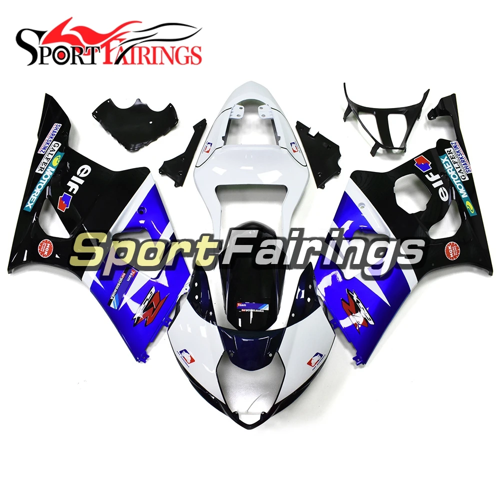 New Complete ABS Fairing Kit For Suzuki GSXR1000 GSXR-1000 K3 03 04 2003 2004 Plastic Motorcycle Bodywork White Blue Black Hulls
New Complete ABS Fairing Kit For Suzuki GSXR1000 GSXR-1000 K3 03 04 2003 2004 Plastic Motorcycle Bodywork White Blue Black Hulls