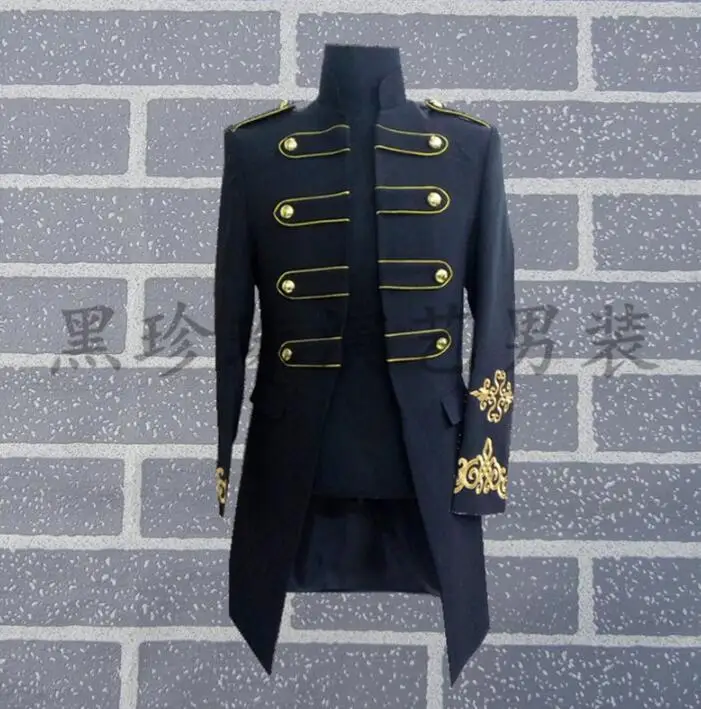 Black white men suits designs masculino homme terno stage costumes for singers men blazer dance long clothes style dress rock
Black white men suits designs masculino homme terno stage costumes for singers men blazer dance long clothes style dress rock
