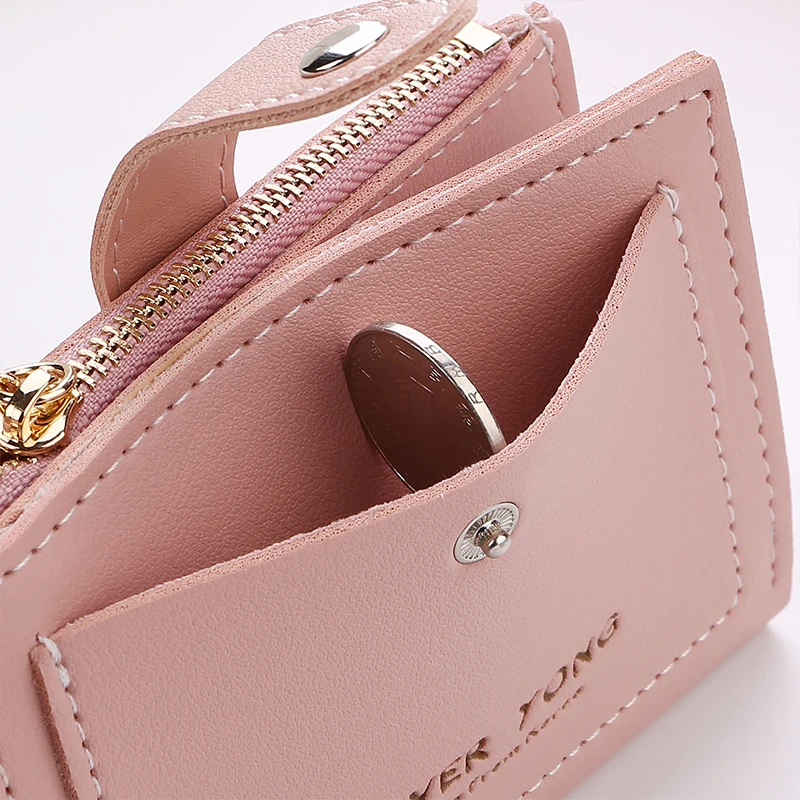 New Model 2019 woman Letter Buckle wallet female Short style fashion Hasp zipper Tassels Wallet Card bag Solid Six color choice
New Model 2019 woman Letter Buckle wallet female Short style fashion Hasp zipper Tassels Wallet Card bag Solid Six color choice