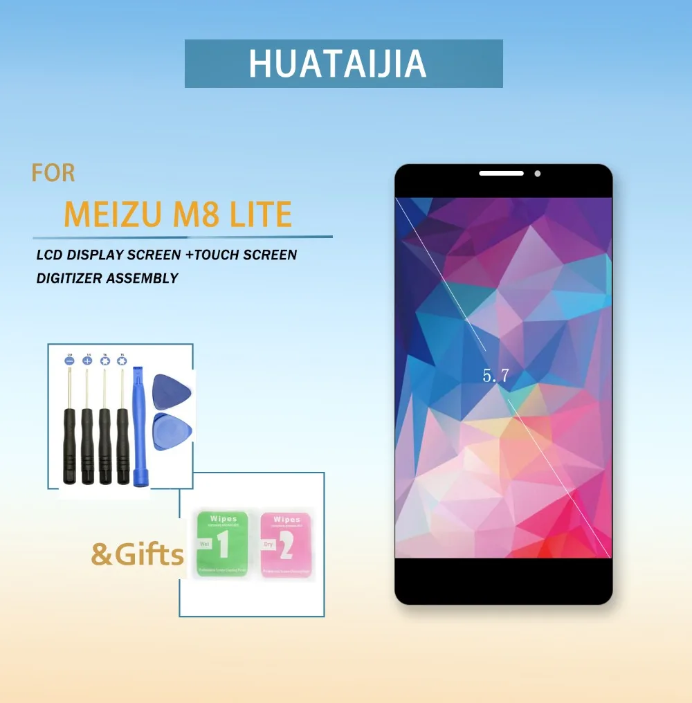 2018 глобальная версия, ЖК-дисплей, сенсорный экран для Meizu M8 M 8 lite M816H, 5,7 дюйма, ЖК-дисплей, дигитайзер, сборка, замена
2018 глобальная версия, ЖК-дисплей, сенсорный экран для Meizu M8 M 8 lite M816H, 5,7 дюйма, ЖК-дисплей, дигитайзер, сборка, замена