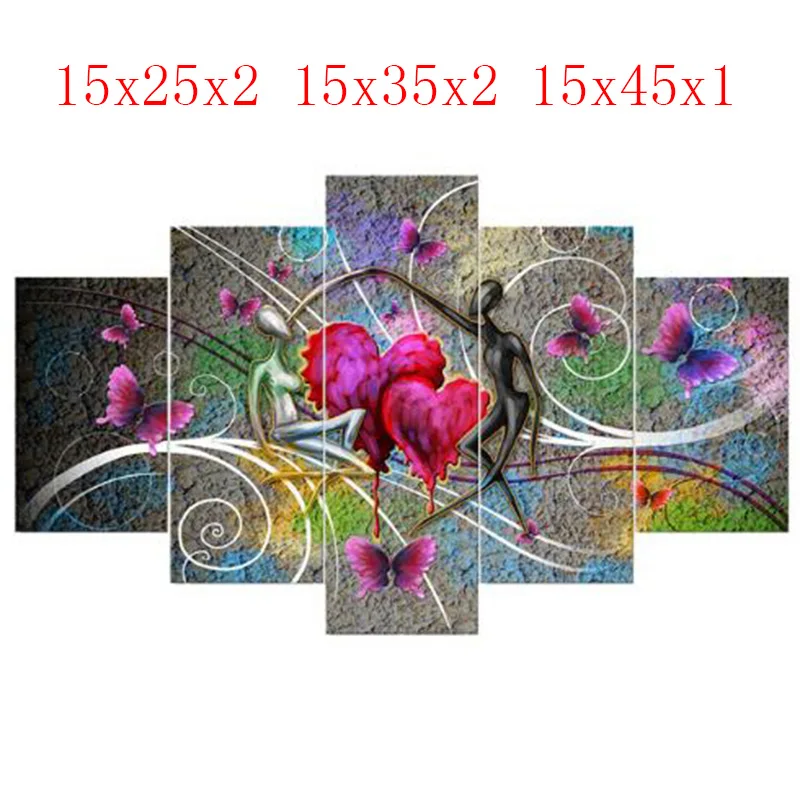5PCS diy diamond embroidery Heart diamond painting Cross Stitch full drill Rhinestone Multi-picture gift 15x25x2 15x35x2 15x40x1
5PCS diy diamond embroidery Heart diamond painting Cross Stitch full drill Rhinestone Multi-picture gift 15x25x2 15x35x2 15x40x1