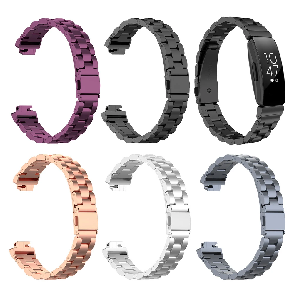 Stainless Steel Metal Wrist Strap for Fitbit Inspire HR Watch Replacement Bands Bracelet for Fitbit Inspire Smart Accessories
Stainless Steel Metal Wrist Strap for Fitbit Inspire HR Watch Replacement Bands Bracelet for Fitbit Inspire Smart Accessories