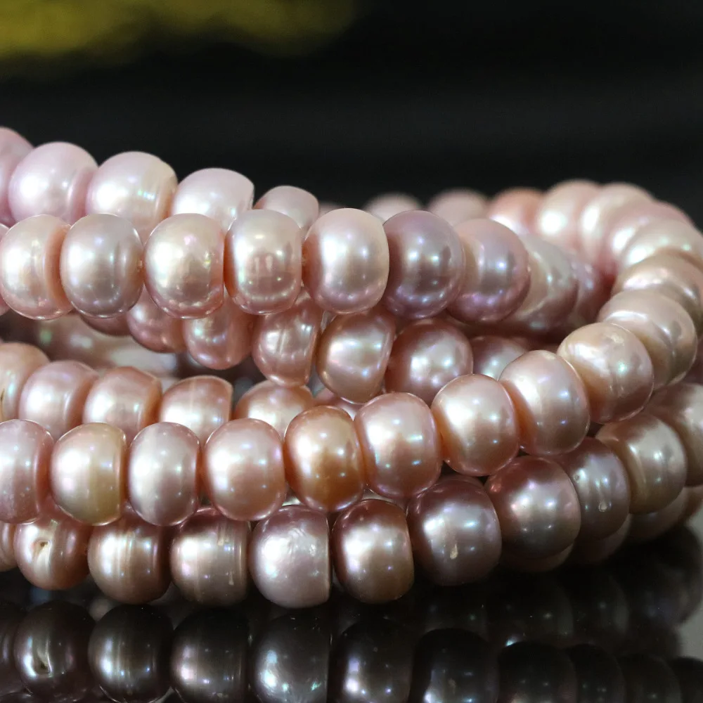 New Classical High Grade Purple Natural Freshwater Pearl 9-10mm Abacus Loose Beads for Charms Jewelry Making 15inch B1382
New Classical High Grade Purple Natural Freshwater Pearl 9-10mm Abacus Loose Beads for Charms Jewelry Making 15inch B1382