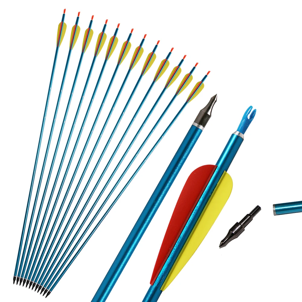 12pcs 31inch Aluminium Arrows,Hunting Bow Arrows,for Compound/Recurve Bow Aluminum Arrow
12pcs 31inch Aluminium Arrows,Hunting Bow Arrows,for Compound/Recurve Bow Aluminum Arrow