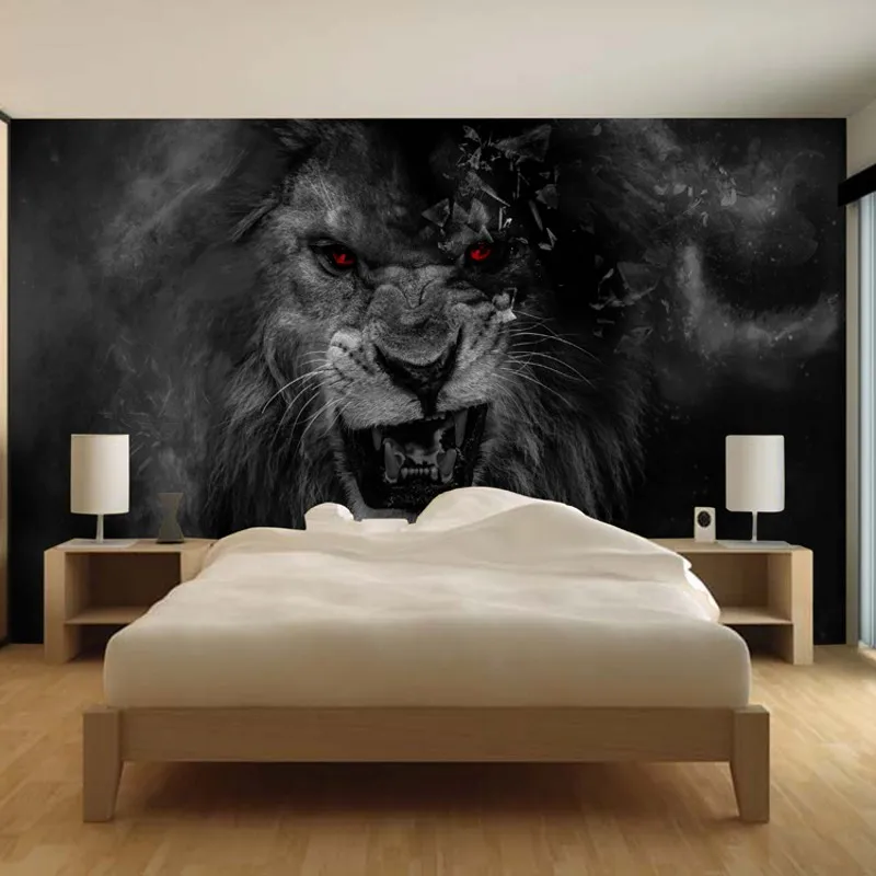 Custom Size Photo 3D lion mural bar KTV creative space wallpaper living room bedroom wallpaper murals
Custom Size Photo 3D lion mural bar KTV creative space wallpaper living room bedroom wallpaper murals