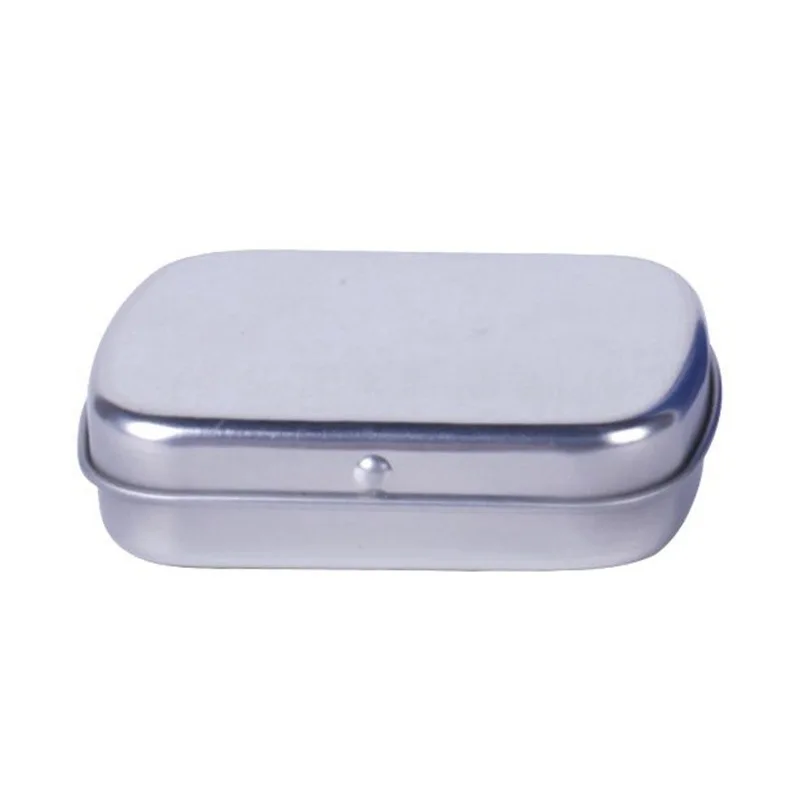 100pcs Plain Silver Tin Candy Box 60x50x15mm Rectangle Tea-leaves Mint Business Card USB Storage Box Case Wholesale wen4856
100pcs Plain Silver Tin Candy Box 60x50x15mm Rectangle Tea-leaves Mint Business Card USB Storage Box Case Wholesale wen4856