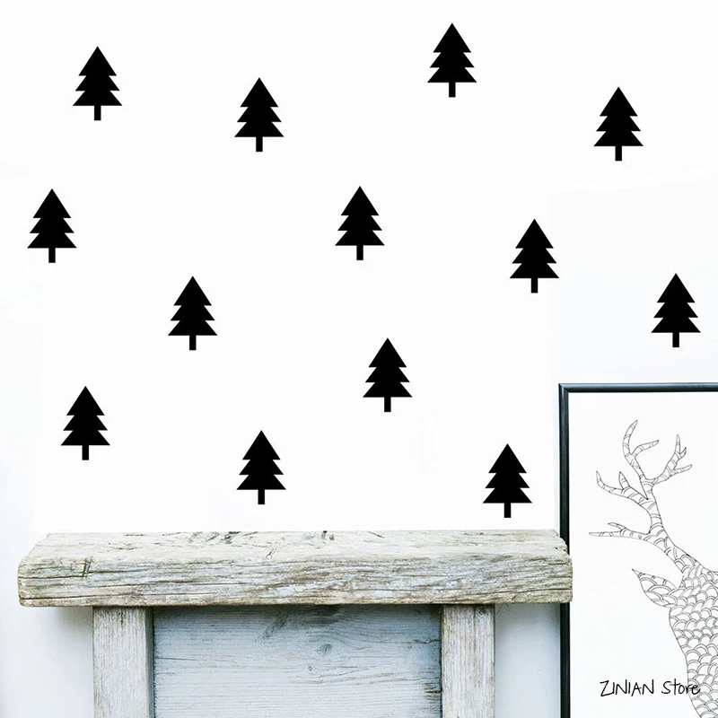 Cartoon Little Pine Tree Wall Sticker, Removable Home Decoration Art Wall Decals H312
Cartoon Little Pine Tree Wall Sticker, Removable Home Decoration Art Wall Decals H312
