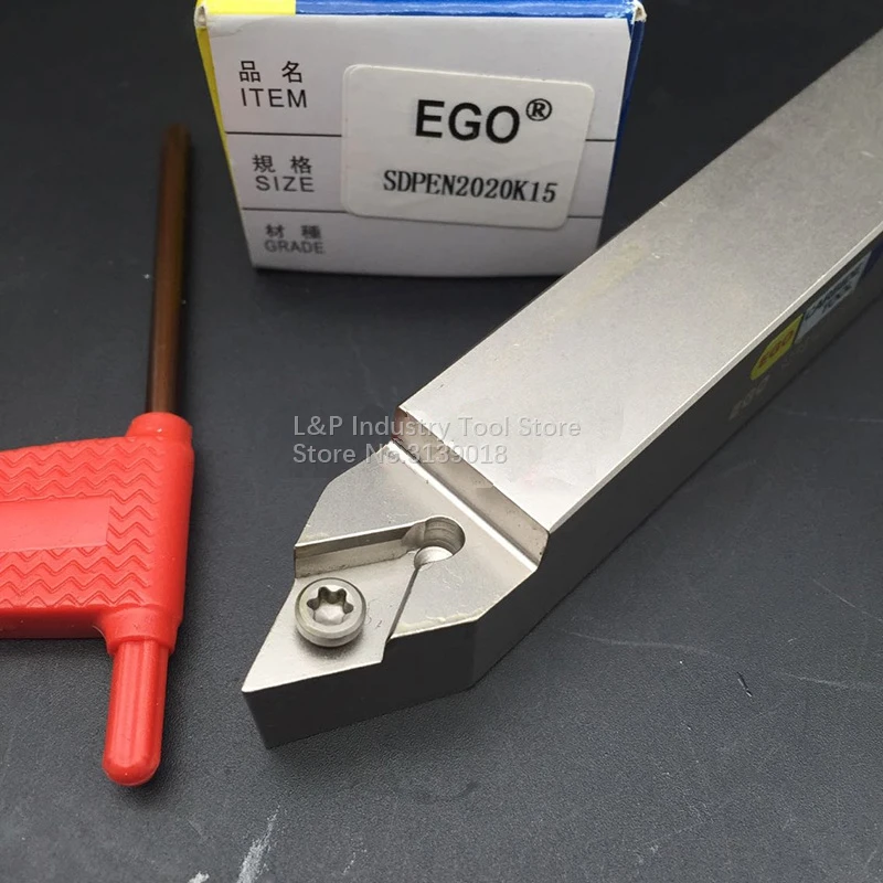 Dropshipping Center Original EGO Anti-vibration 62.5° Metal Lathe Chuck Accessory SDPEN1616H15 SDPEN2020K15 Turning Tool Holder
Dropshipping Center Original EGO Anti-vibration 62.5° Metal Lathe Chuck Accessory SDPEN1616H15 SDPEN2020K15 Turning Tool Holder