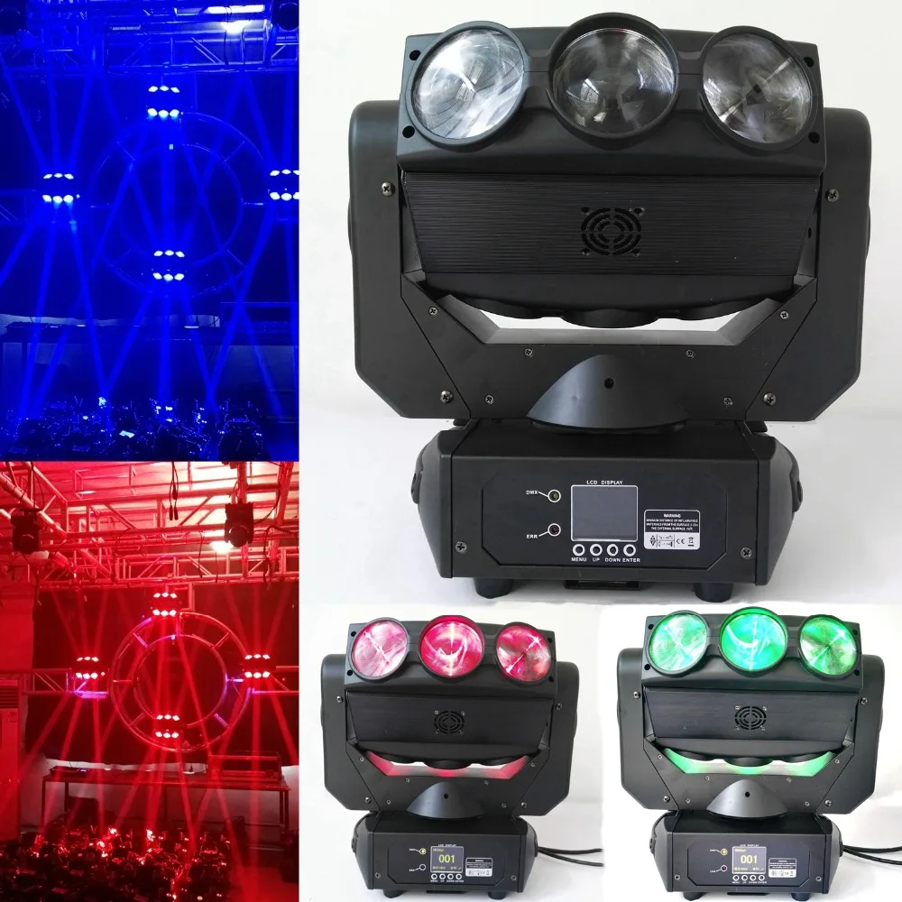 New Stage Lights 9X12W RGBW 4IN1 Led Beam Moving Head Spider Light Endless Rotation DJ Lighting Beam Moving Head Disco Light
New Stage Lights 9X12W RGBW 4IN1 Led Beam Moving Head Spider Light Endless Rotation DJ Lighting Beam Moving Head Disco Light