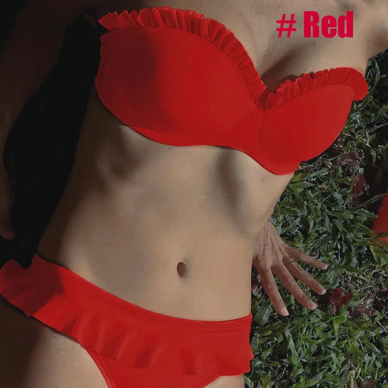 Womens Sexy Swimwear Summer Bikini Push-up Padded Bra Swimsuit Bathing Triangle Sexy Newest Hot Sale 2019 costumi da bagno donna
Womens Sexy Swimwear Summer Bikini Push-up Padded Bra Swimsuit Bathing Triangle Sexy Newest Hot Sale 2019 costumi da bagno donna
