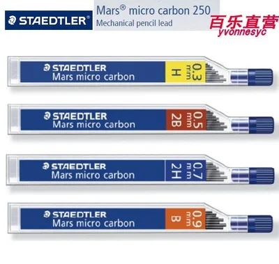 Top Quality Made in Germany STAEDTLER 0.3|0.5|0.7|0.9mm Mechanical Pencil Lead 12/ Box
Top Quality Made in Germany STAEDTLER 0.3|0.5|0.7|0.9mm Mechanical Pencil Lead 12/ Box