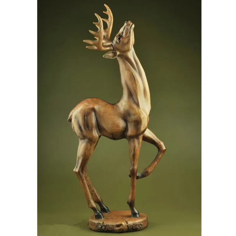 Deer Faux Wood Decorative Figurine Statue Resin Art&Craft Art Sculpture Home Decoration Accessories Living Room 2Pcs/set R287
Deer Faux Wood Decorative Figurine Statue Resin Art&Craft Art Sculpture Home Decoration Accessories Living Room 2Pcs/set R287
