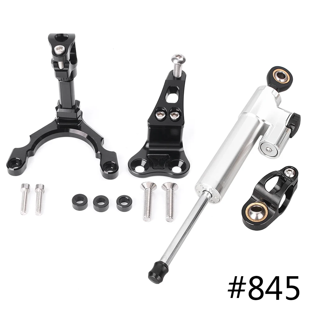 CNC Motorbike Steering Damper Stabilizer Saftety Control w/ Holder Bracket Kit For Kawasaki Z900 2017 2018 Anodized Aluminum
CNC Motorbike Steering Damper Stabilizer Saftety Control w/ Holder Bracket Kit For Kawasaki Z900 2017 2018 Anodized Aluminum