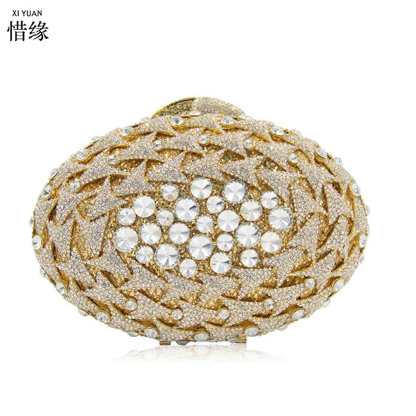 XIYUAN BRAND Multicolor Designer Diamond Crystal Evening Bag Women's Luxury Wedding Bride Purse gold/purple
XIYUAN BRAND Multicolor Designer Diamond Crystal Evening Bag Women's Luxury Wedding Bride Purse gold/purple