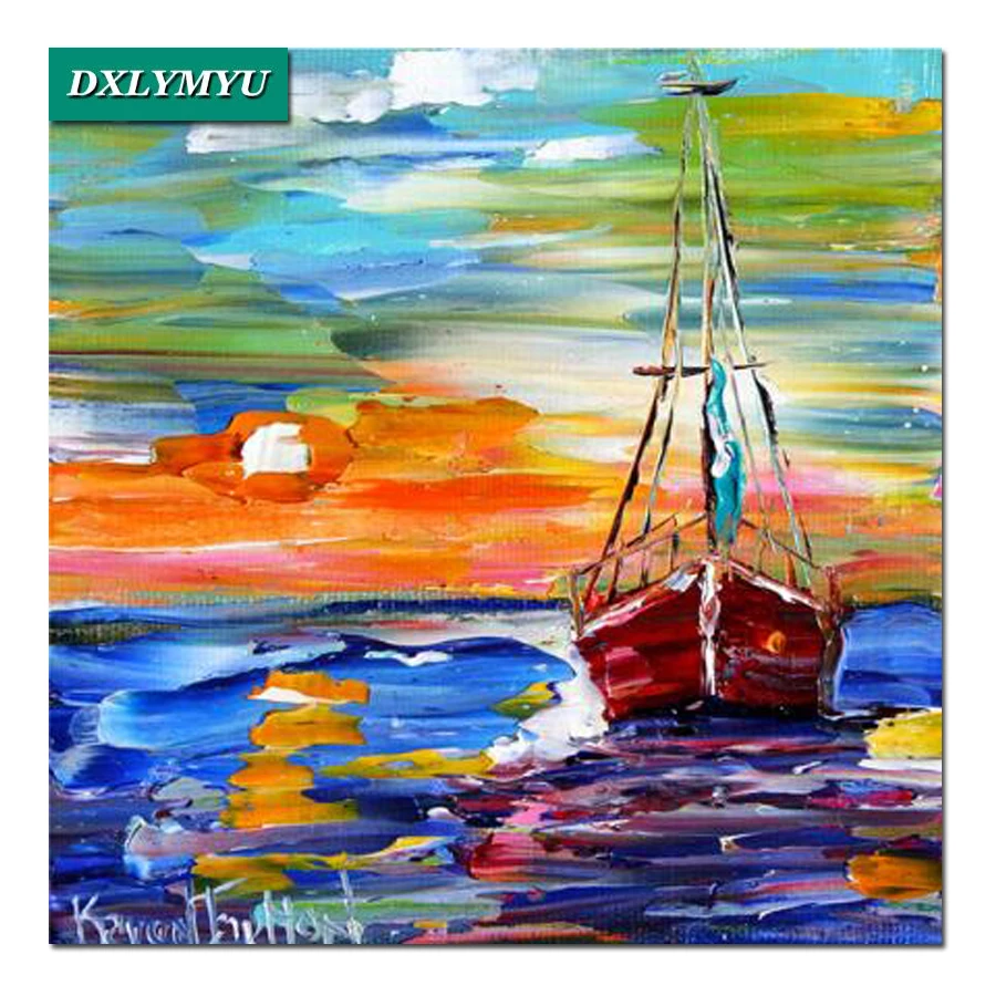 Diy 5D Diamond Painting Mosaic Ful Diamond Embroidery Sunset sailboat Diamond Cross Stitch Crystal Square Diamond Set Home Decor
Diy 5D Diamond Painting Mosaic Ful Diamond Embroidery Sunset sailboat Diamond Cross Stitch Crystal Square Diamond Set Home Decor