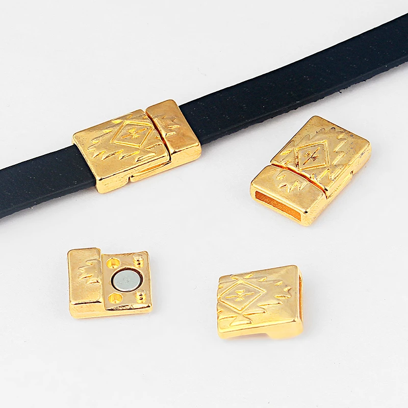 5 Sets Gold color Magnetic Clasp Embossed Flame Fit 5mm 10mm Flat Leather Bracelets & Bangles Jewelry Making
5 Sets Gold color Magnetic Clasp Embossed Flame Fit 5mm 10mm Flat Leather Bracelets & Bangles Jewelry Making