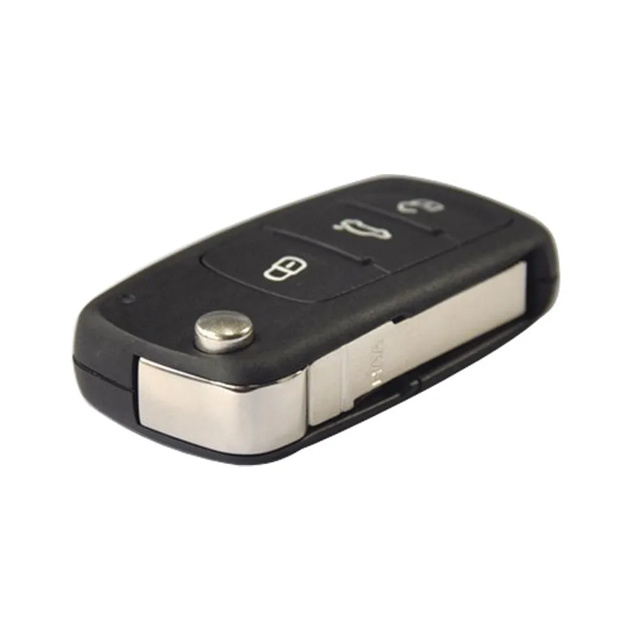KEYECUReplacement 3 Button Transmitter Folding Remote Key Fob 434MHz With ID48 Chip For Volkswagen 5K0837202Q
KEYECUReplacement 3 Button Transmitter Folding Remote Key Fob 434MHz With ID48 Chip For Volkswagen 5K0837202Q