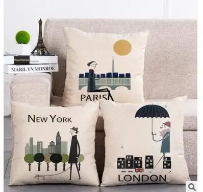 life in New York/Pairs/London cushion cover simple pillow cover decorative throw pillow case cotton linen pillowcase
life in New York/Pairs/London cushion cover simple pillow cover decorative throw pillow case cotton linen pillowcase