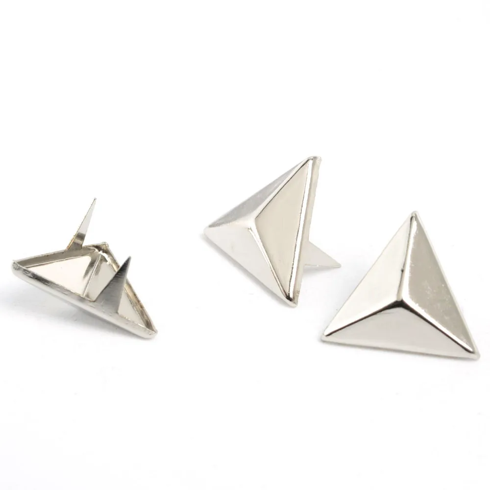 100 шт. 14 мм Швейные металлические шпильки в треугольной форме для рукоделия
