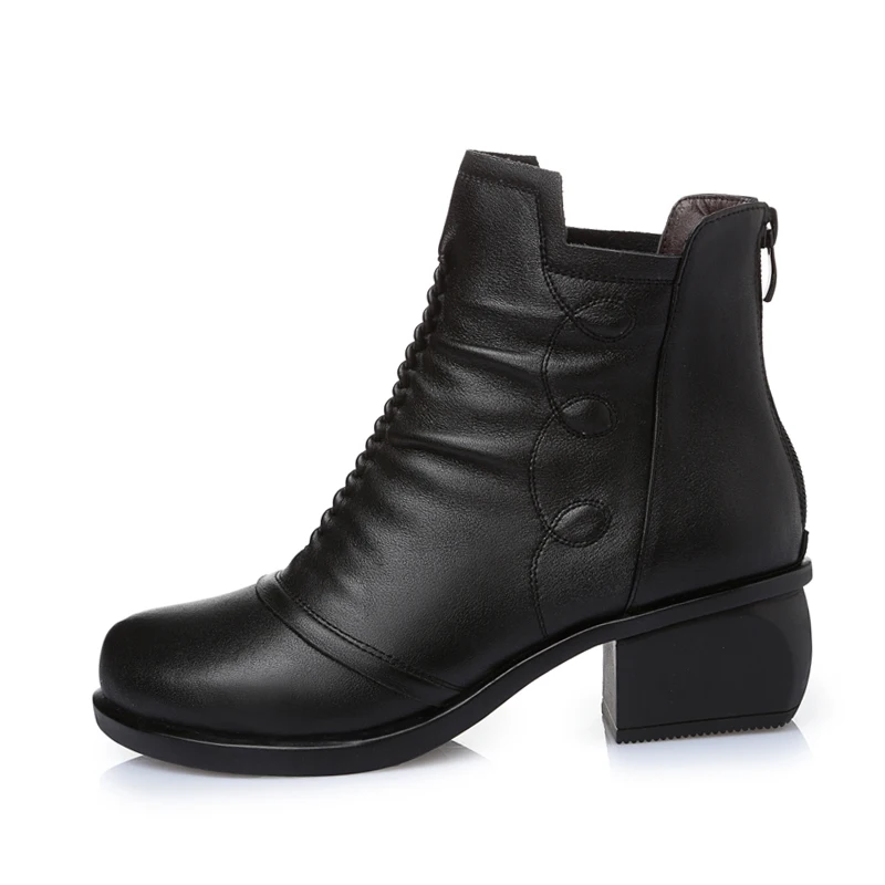 SNURULAN 2018 New Arrivals Autumn Winter Women Ankle Boots Genuine Leather Short Booties Large Size Boots Women With Fur Shoes
SNURULAN 2018 New Arrivals Autumn Winter Women Ankle Boots Genuine Leather Short Booties Large Size Boots Women With Fur Shoes