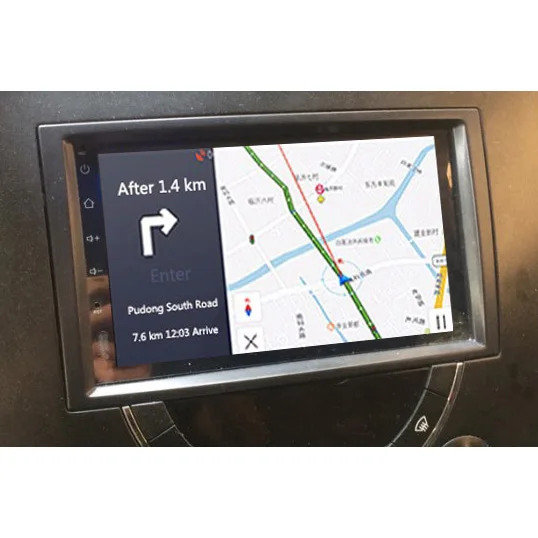 Автомагнитола 2 Din Универсальное автомобильное радио с 7 дюймовым Android 9 0 DVD