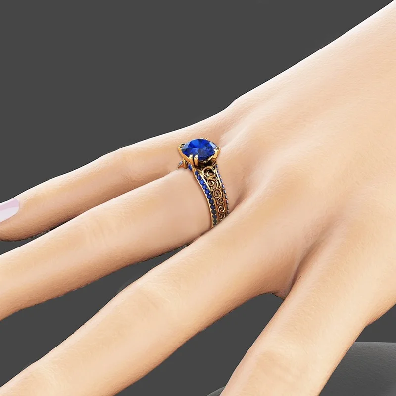 OMHXZJ Wholesale European Fashion Woman Man Party Wedding Gift Round Red Blue AAA Zircon 18KT White Gold Yellow Gold Ring RR460
OMHXZJ Wholesale European Fashion Woman Man Party Wedding Gift Round Red Blue AAA Zircon 18KT White Gold Yellow Gold Ring RR460