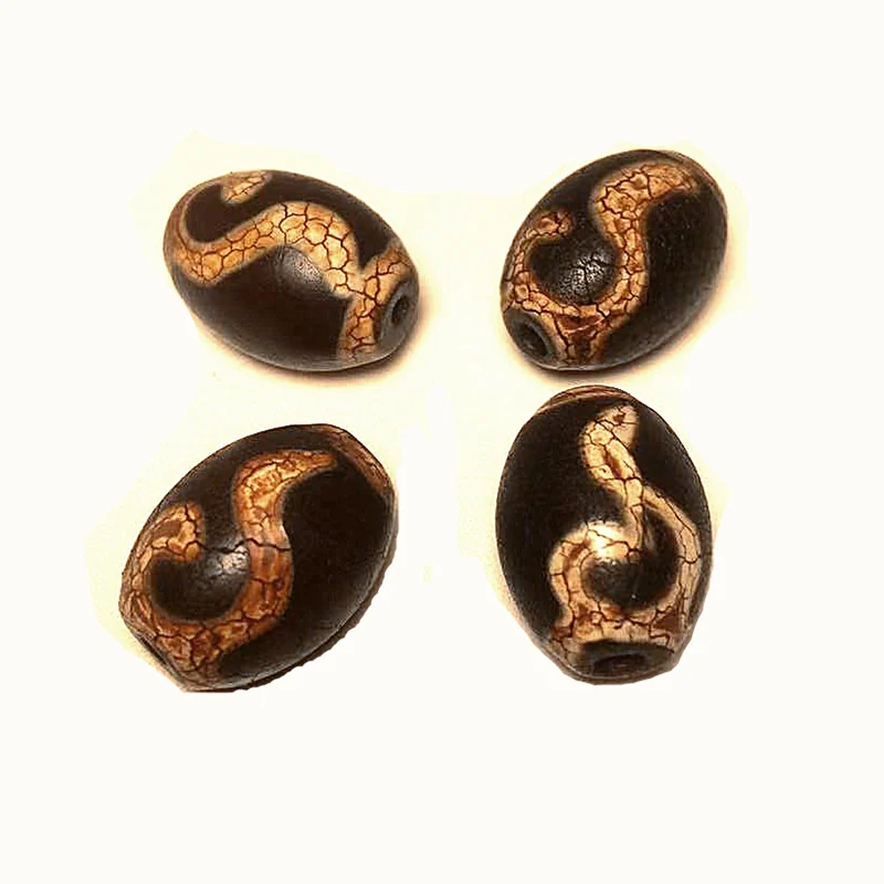 Tibet FengShui Agate Dzi Bead старого тибетского типа 1 шт./лот 12*16 мм крючок для денег 2 глаза