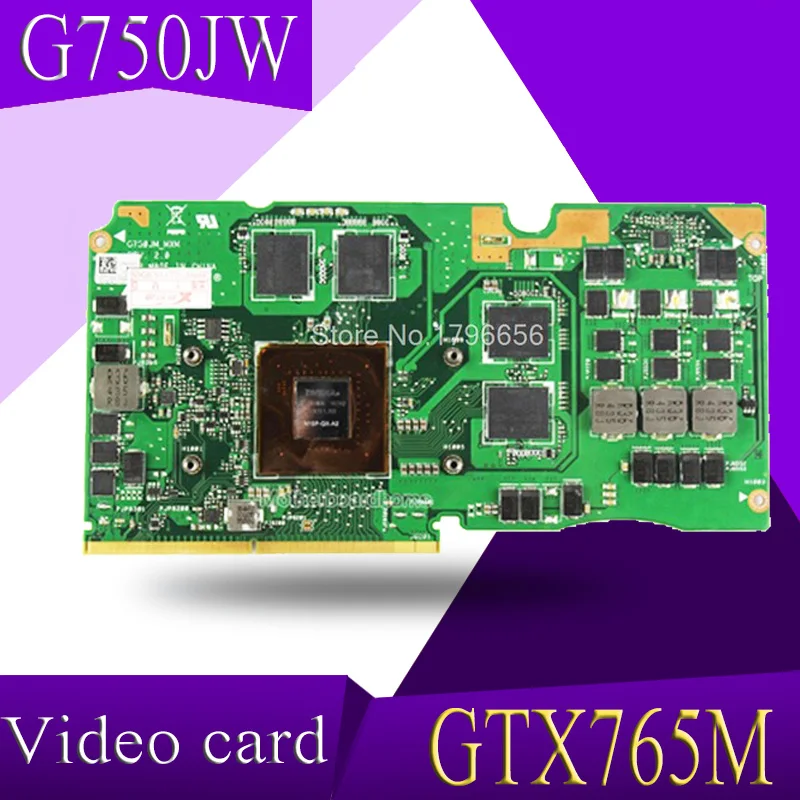 VGA-карта XinKaidi GTX765M для Asus ROG G750J G750Js g750JM карта для ноутбука G750JW N14E-GE-A1 GeForce GTX765M Graphic карта, видеокарта
VGA-карта XinKaidi GTX765M для Asus ROG G750J G750Js g750JM карта для ноутбука G750JW N14E-GE-A1 GeForce GTX765M Graphic карта, видеокарта
