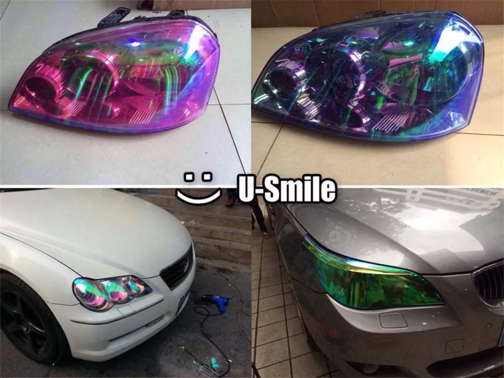 24 Rolls/Lot Neo Clear Chameleon Headlight Film Tint Taillight Rainbow Car Light Film
24 Rolls/Lot Neo Clear Chameleon Headlight Film Tint Taillight Rainbow Car Light Film