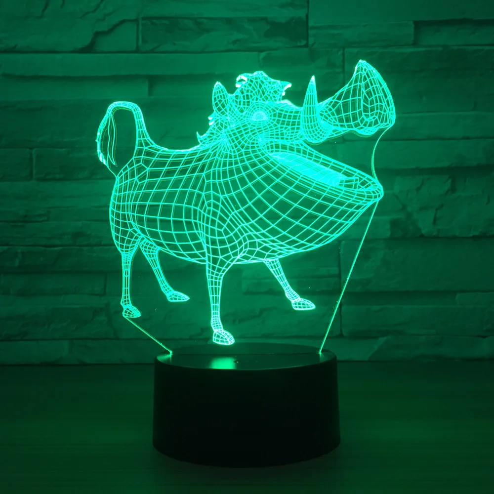 Сенсорный креативный 3d ночник в виде кабана, оптовая продажа, милая 3D лампа с изменением 7 цветов, рождественские украшения, подарок для осве...
Сенсорный креативный 3d ночник в виде кабана, оптовая продажа, милая 3D лампа с изменением 7 цветов, рождественские украшения, подарок для осве...