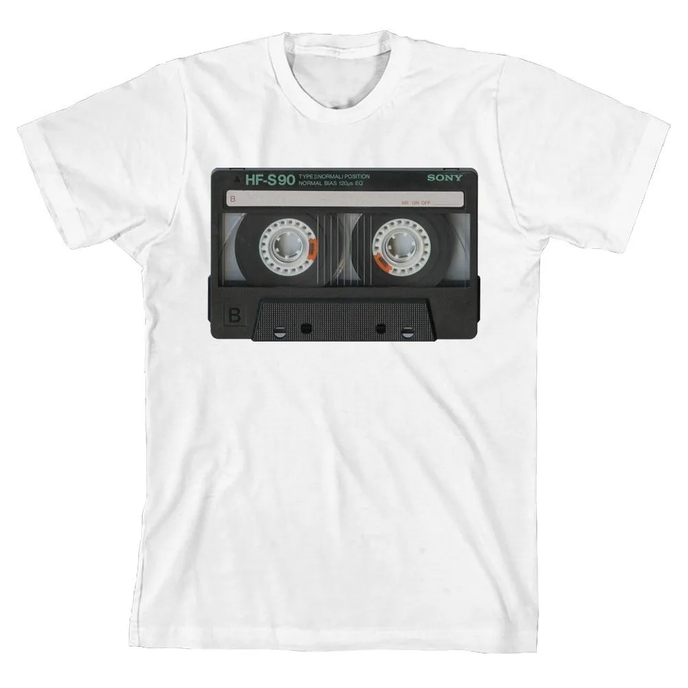 High Quality Men's Short Sleeve O-Neck Tees Vintage Cassette Tape Printed T-Shirt size S-3XL Free Shipping
High Quality Men's Short Sleeve O-Neck Tees Vintage Cassette Tape Printed T-Shirt size S-3XL Free Shipping