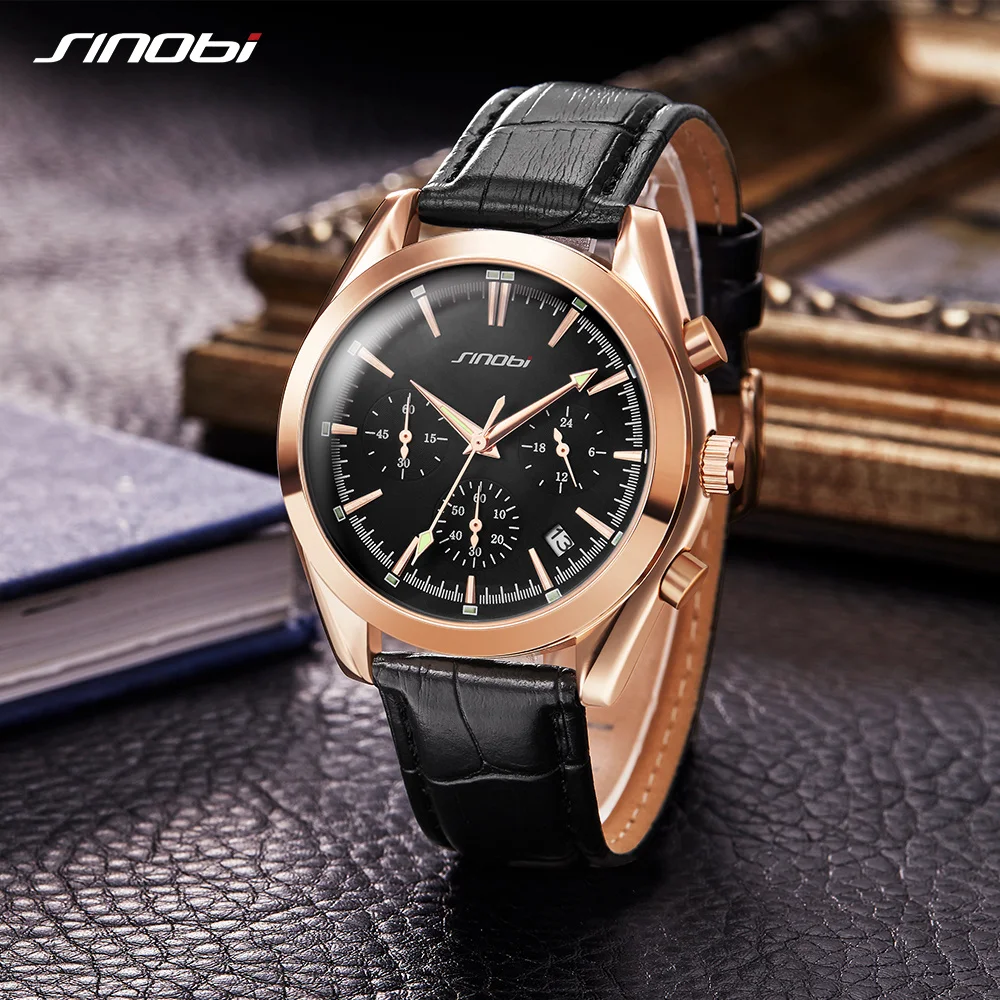 SINOBI Top Brand Luxury Sport Watches Chronograph Military Men's Watch Men Watch Waterproof Watches Clock relogio masculino
SINOBI Top Brand Luxury Sport Watches Chronograph Military Men's Watch Men Watch Waterproof Watches Clock relogio masculino