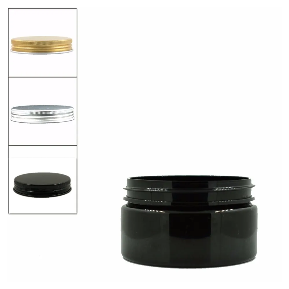 18pcs/Lot 100ml Black Pet Jar With Screw Aluminium Cap W/Pe Liner, Jar,Cosmetic Jar,Plastic Container,Bottle
18pcs/Lot 100ml Black Pet Jar With Screw Aluminium Cap W/Pe Liner, Jar,Cosmetic Jar,Plastic Container,Bottle