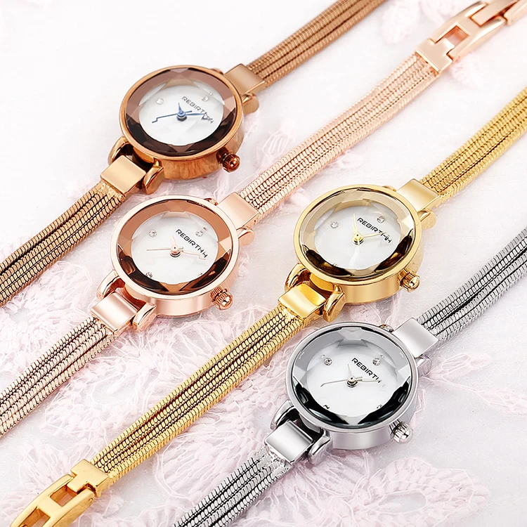 2018 Fashion REBIRTH Brand Waterproof Quartz Women Clocks Gold Mesh Band Smaill Size Gentlewoman Style Quartz Gift Wristwatches
2018 Fashion REBIRTH Brand Waterproof Quartz Women Clocks Gold Mesh Band Smaill Size Gentlewoman Style Quartz Gift Wristwatches