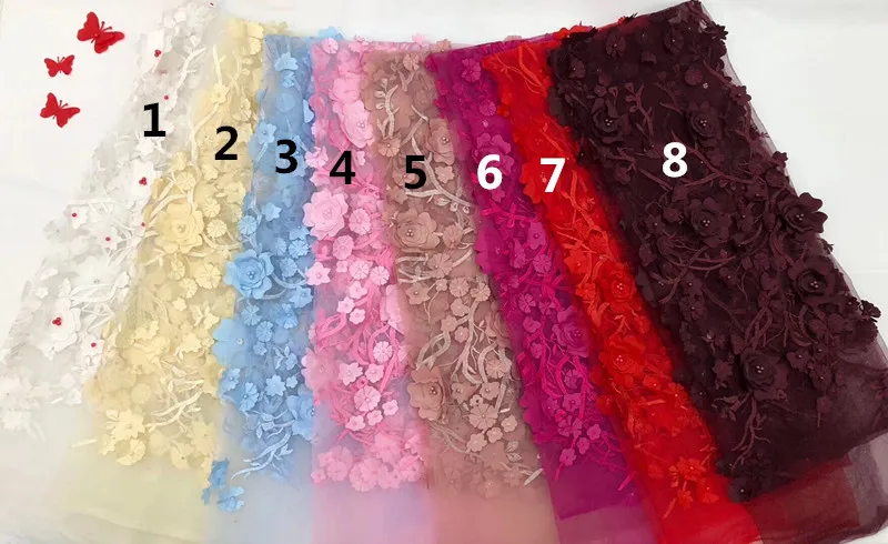 3d flower Bridal french lace fabric african tulle lace fabric 5 yards SYJ-9721 net lace fabric for dress
3d flower Bridal french lace fabric african tulle lace fabric 5 yards SYJ-9721 net lace fabric for dress