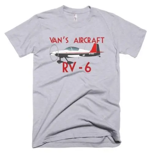 100% Cotton Print Mens Summer O-Neck Aircraft RV-6 (RV6) Airplane T-shirt Tee Shirt
100% Cotton Print Mens Summer O-Neck Aircraft RV-6 (RV6) Airplane T-shirt Tee Shirt