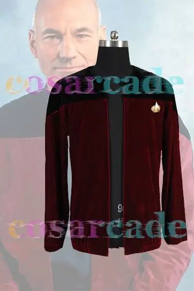 Star Picard Cosplay Costume Trek Black Red Velvet Jacket Badge For Adult Men Halloween Carnival Costumes
Star Picard Cosplay Costume Trek Black Red Velvet Jacket Badge For Adult Men Halloween Carnival Costumes