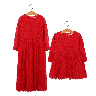 Mother Daughter Dress 2019 New Kids Lace Princess Dresses Baby Clothes Toddler Girl Cut Long Sleeve Party Dress Family Clothing
Mother Daughter Dress 2019 New Kids Lace Princess Dresses Baby Clothes Toddler Girl Cut Long Sleeve Party Dress Family Clothing