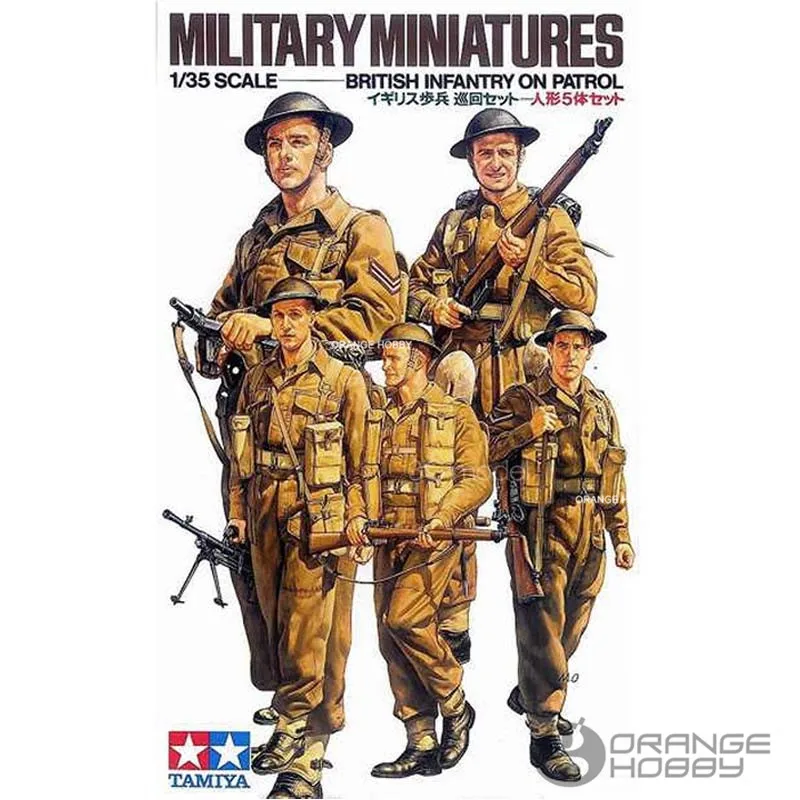 OHS Tamiya 35223 1/35 британская пехота на патрульных миниатюрах в сборе, военные фигурки, строительные наборы моделей
OHS Tamiya 35223 1/35 британская пехота на патрульных миниатюрах в сборе, военные фигурки, строительные наборы моделей