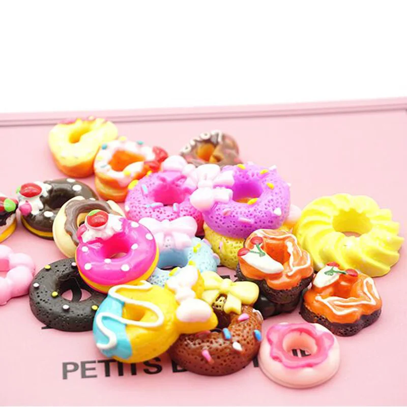 TOFOCO 20Pcs/Bag Mini Resin Simulation Doughnut Toy Dessert Food Bag Cute DIY Handmade Accessories For Phone/Jewelry/Decoration
TOFOCO 20Pcs/Bag Mini Resin Simulation Doughnut Toy Dessert Food Bag Cute DIY Handmade Accessories For Phone/Jewelry/Decoration
